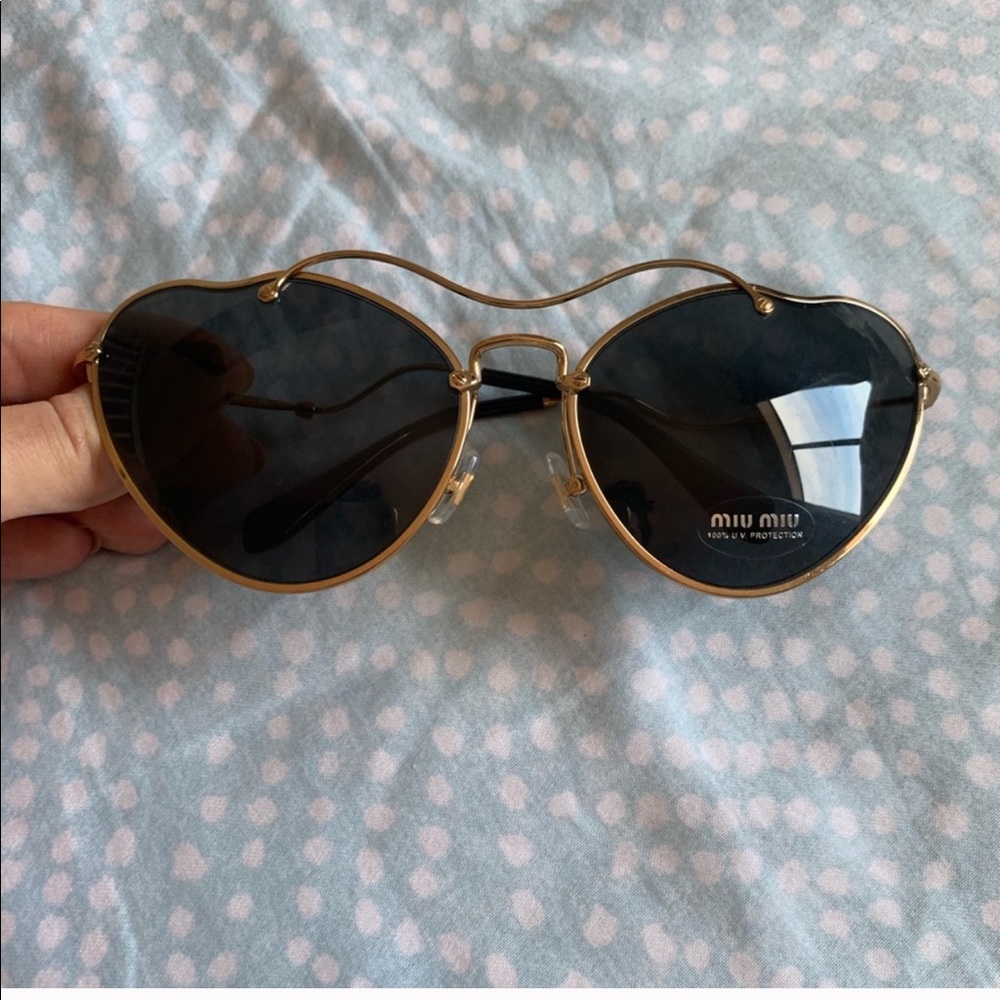 Miu Miu Cat Eye Sunglasses - image 1